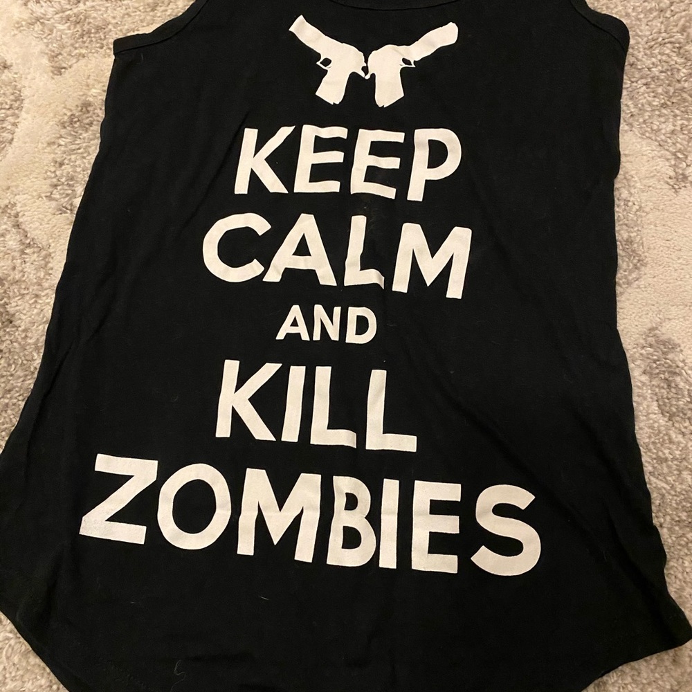 Keep Calm Razorback Tank Top - Picture 3 of 4